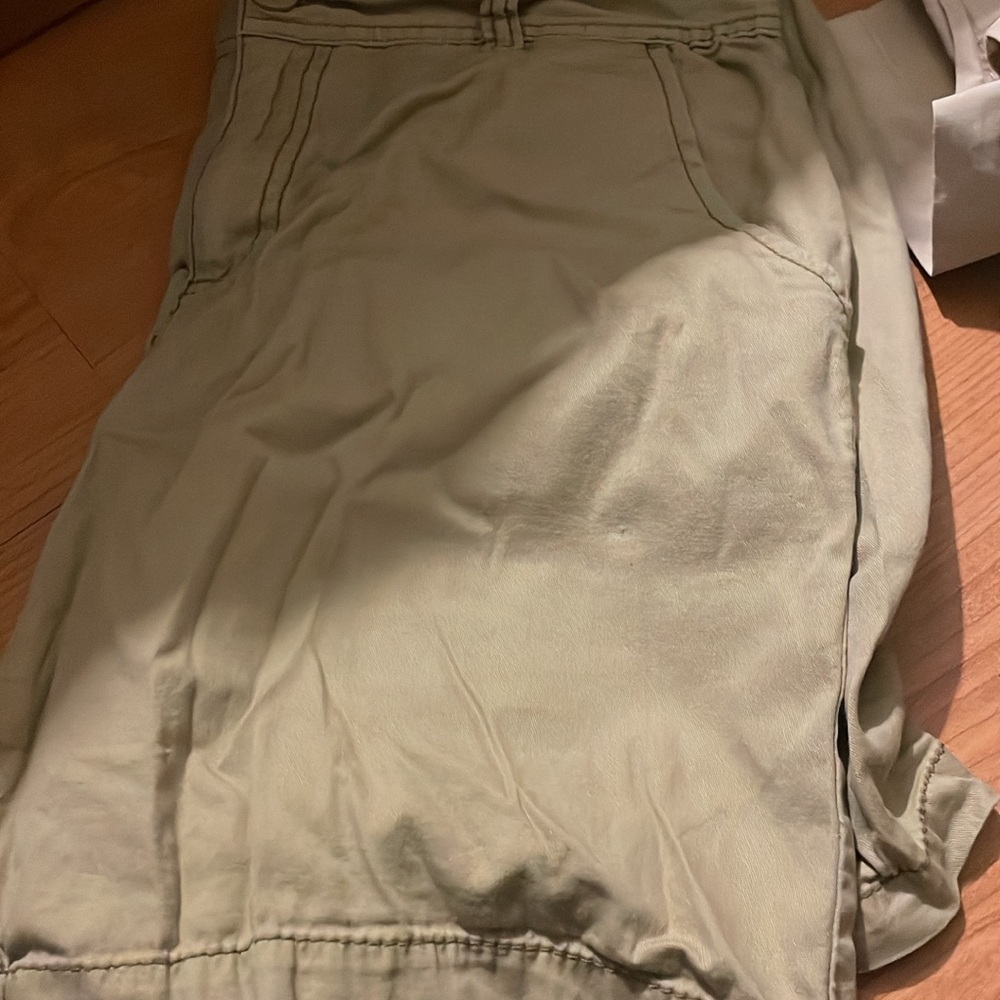 Faded Glory Tan Cargo Shorts
